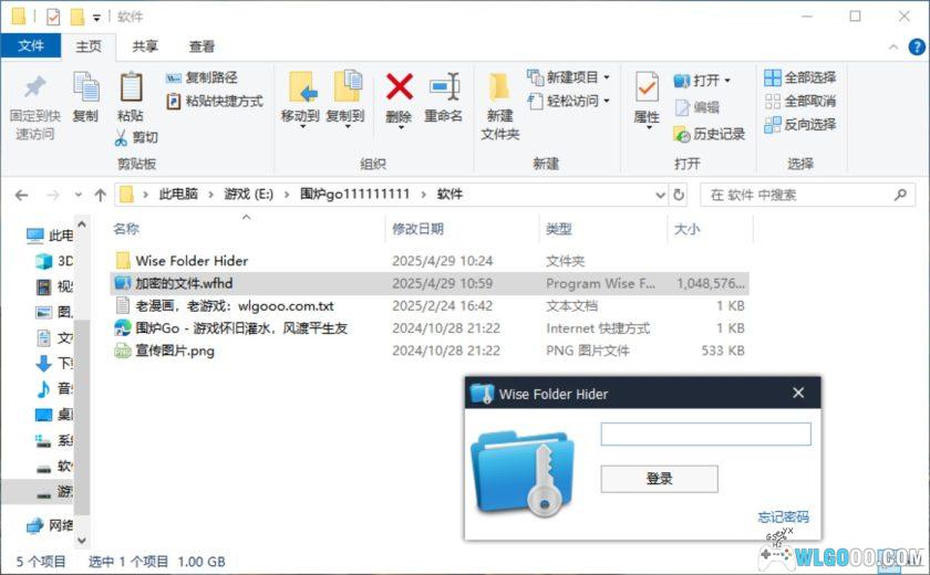 Wise Folder Hider 4.3.9|电脑隐私保护,文件加密隐藏工具-图片6
