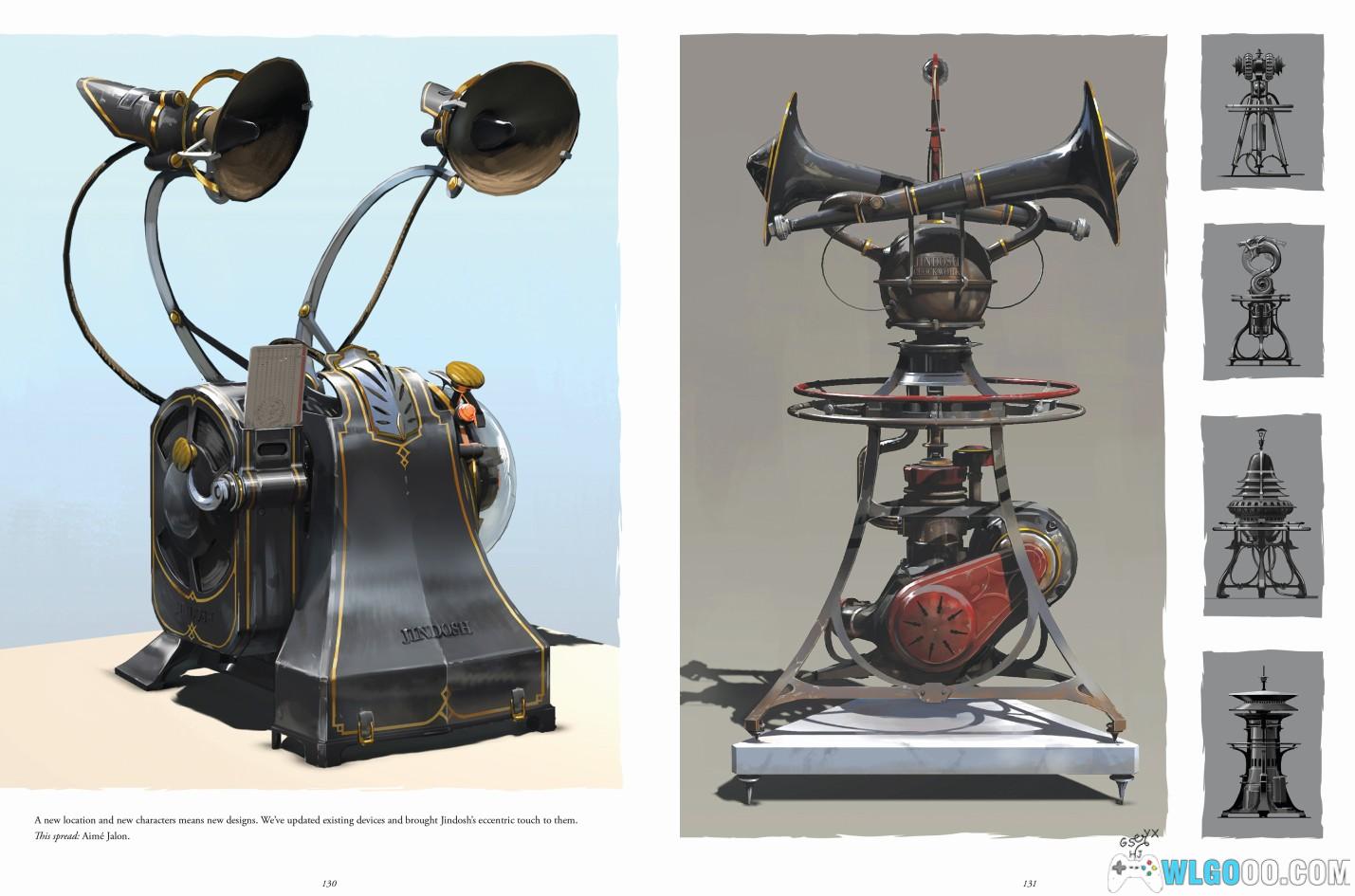 杂志:羞辱2 官方艺术集-PDF+JPG套图,蒸汽朋克之美-图片16