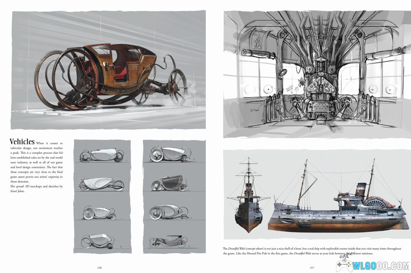 杂志:羞辱2 官方艺术集-PDF+JPG套图,蒸汽朋克之美-图片18