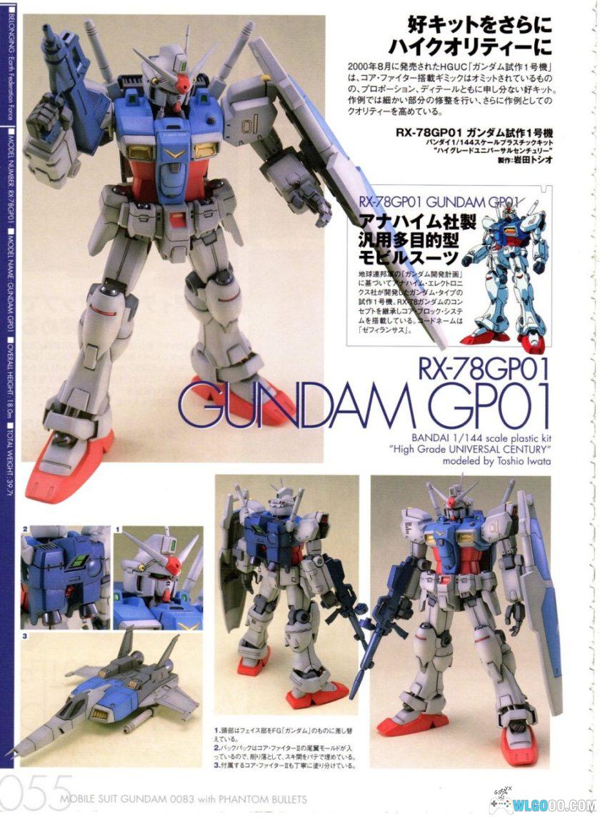 杂志《机动战士高达0083+幻影子弹》3D机体设定资料集PDF-图片5