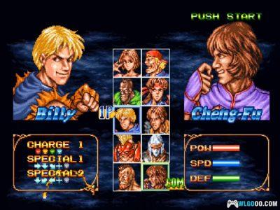 PS1双截龙格斗[Hack版][3DS+PSP]｜简化角色出招-图片8