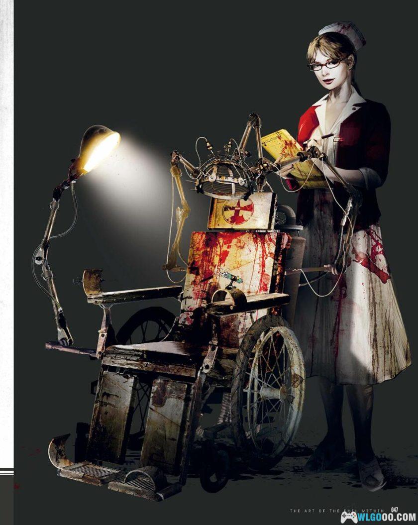 《恶灵附身》设定艺术集 高清PDF－黑暗美学-图片8