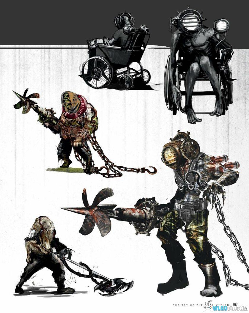 《恶灵附身》设定艺术集 高清PDF－黑暗美学-图片16