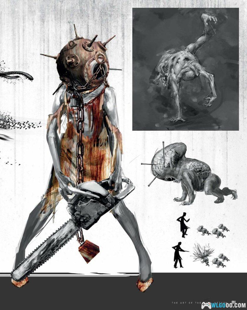 《恶灵附身》设定艺术集 高清PDF－黑暗美学-图片12