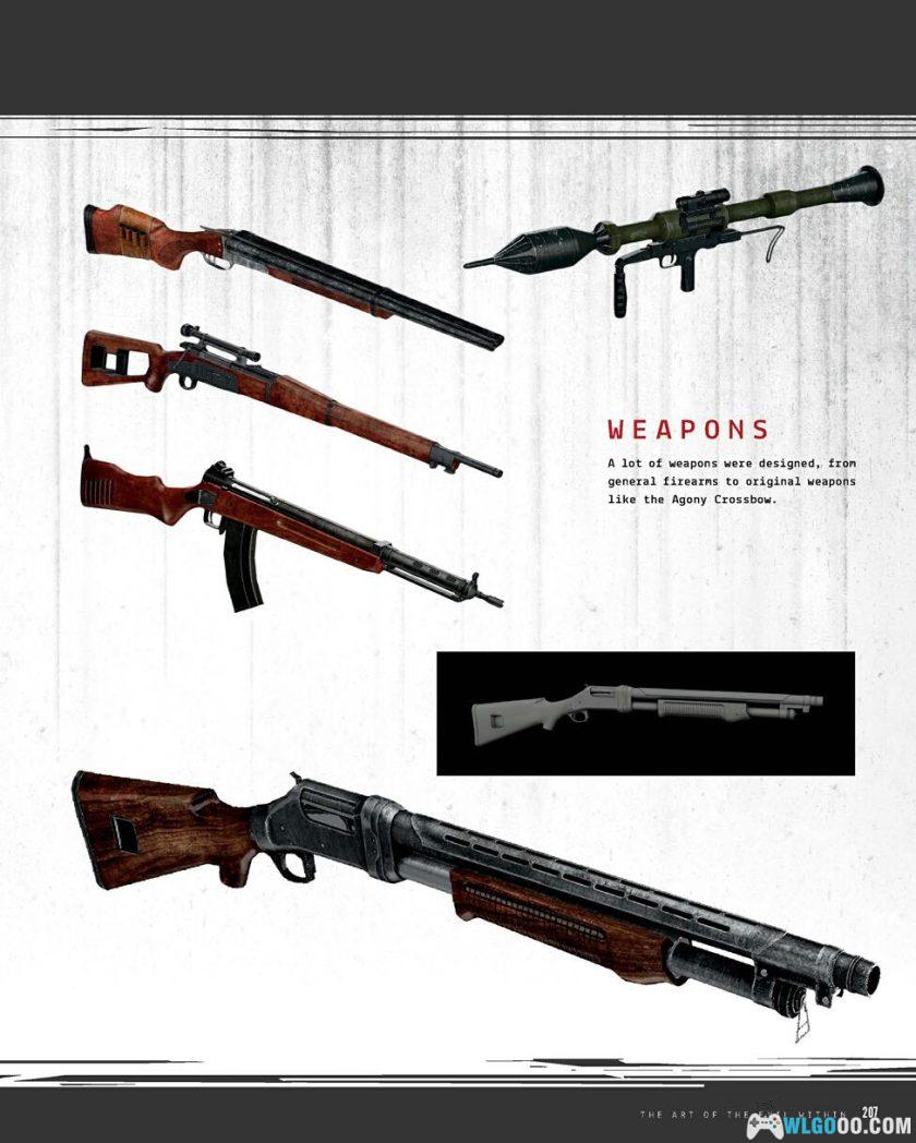 《恶灵附身》设定艺术集 高清PDF－黑暗美学-图片18