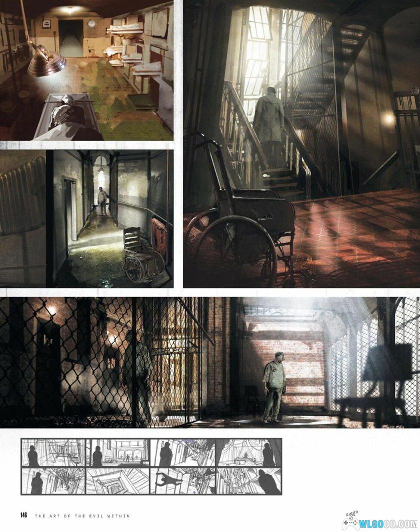 《恶灵附身》设定艺术集 高清PDF－黑暗美学-图片20