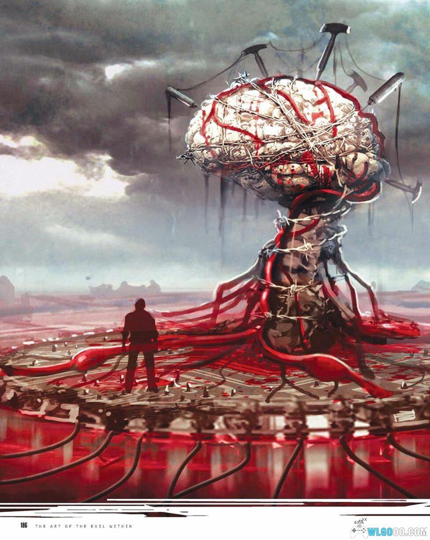 《恶灵附身》设定艺术集 高清PDF－黑暗美学-图片24