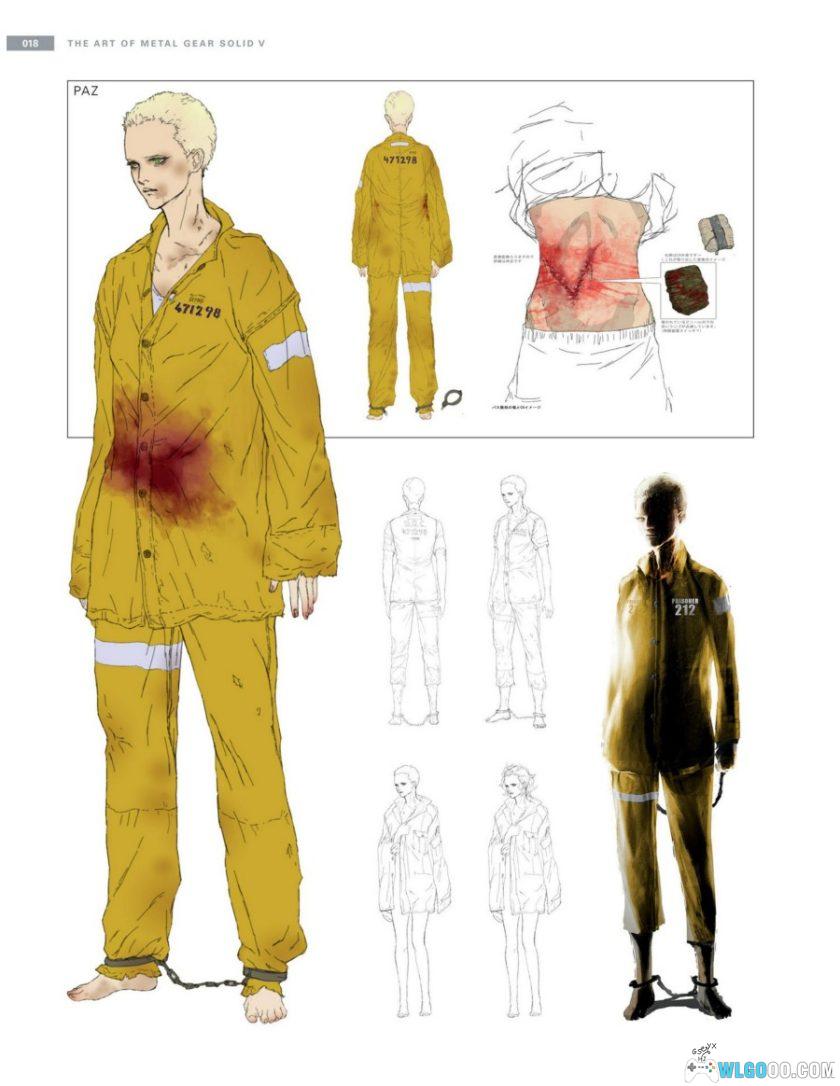 《合金装备5》美术设定画集，228页PDF｜幻痛+原爆点-图片7
