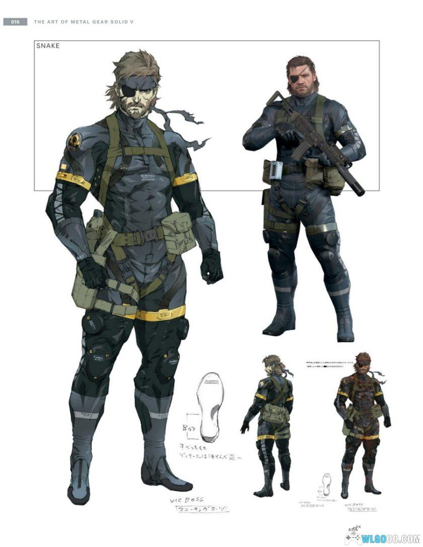 《合金装备5》美术设定画集，228页PDF｜幻痛+原爆点-图片6