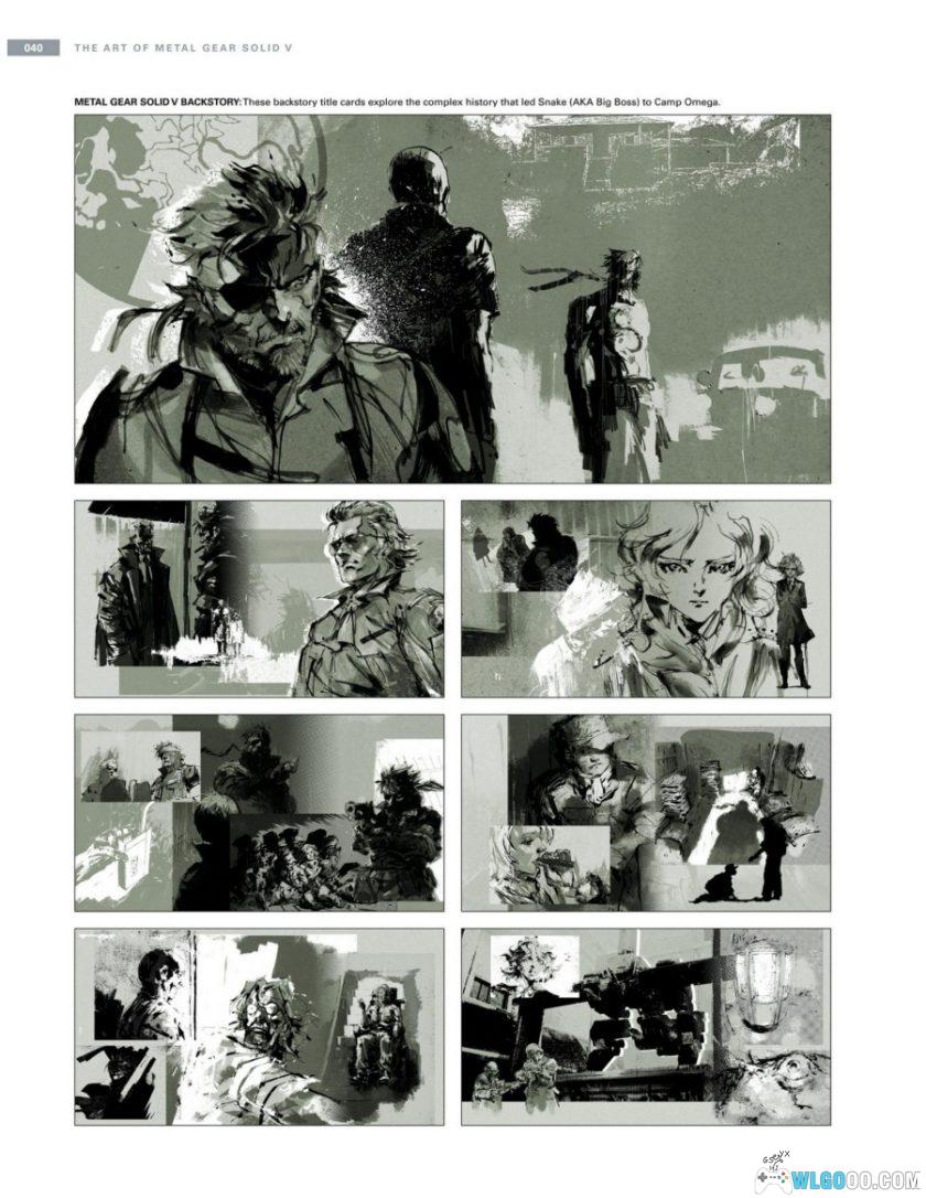 《合金装备5》美术设定画集，228页PDF｜幻痛+原爆点-图片9