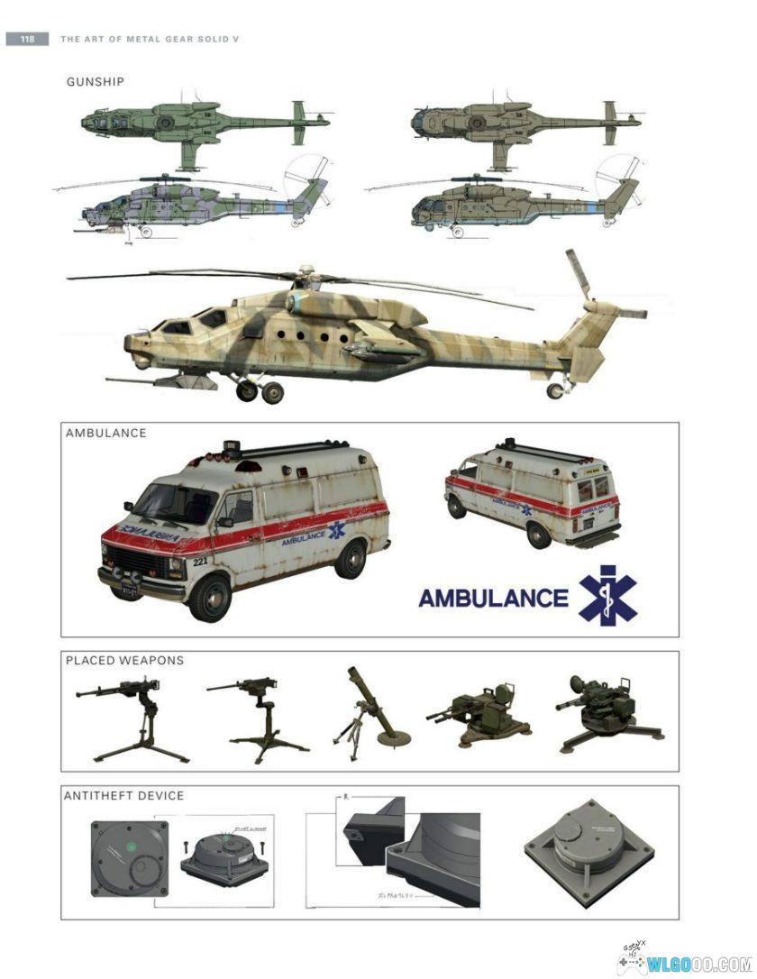《合金装备5》美术设定画集，228页PDF｜幻痛+原爆点-图片12