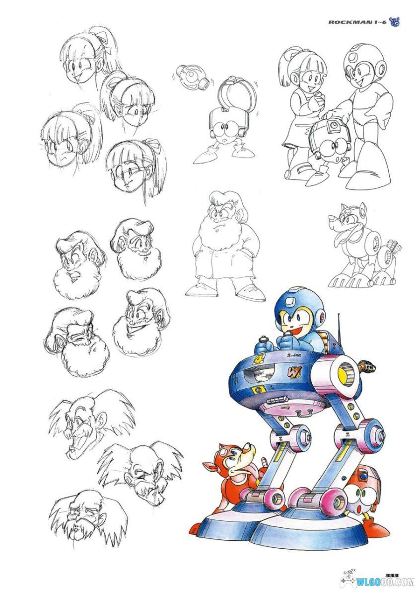 《洛克人&洛克人X 25周年官方设定集》 PDF+JPG格式-图片15