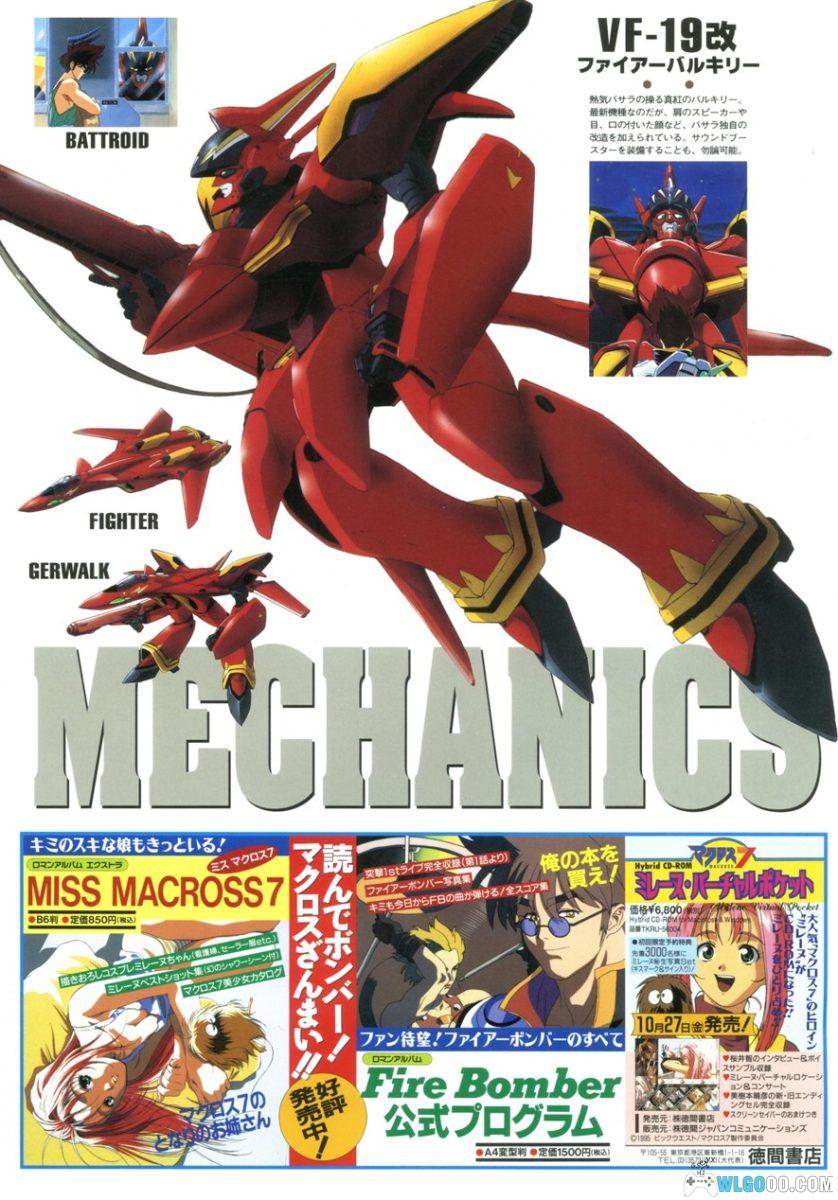 《超时空要塞PLUS》设定画集｜Macross 7 & Macross Plus Movie Program-图片2