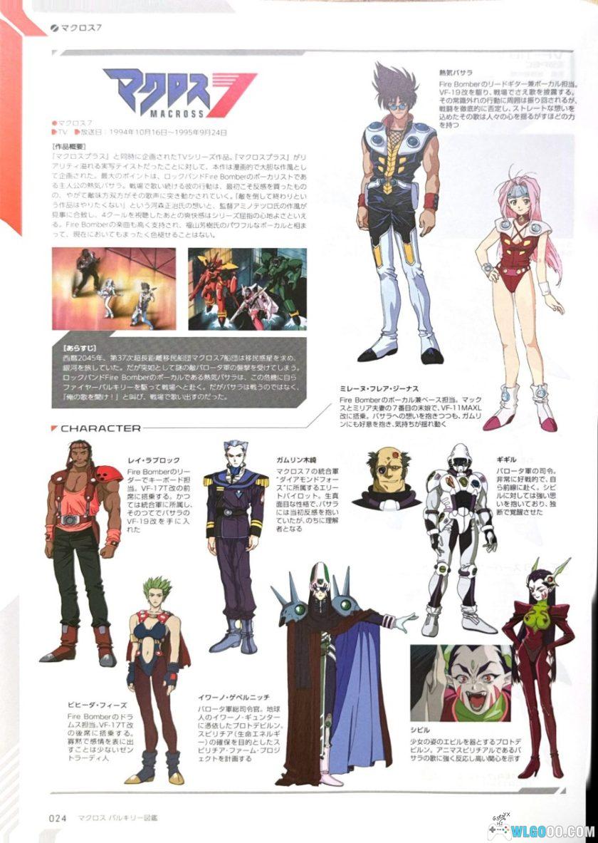 杂志：《超时空要塞 女武神图鉴》 机甲设定集PDF-图片7