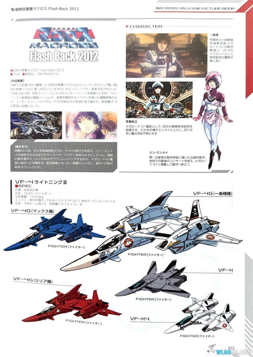 杂志：《超时空要塞 女武神图鉴》 机甲设定集PDF-图片3