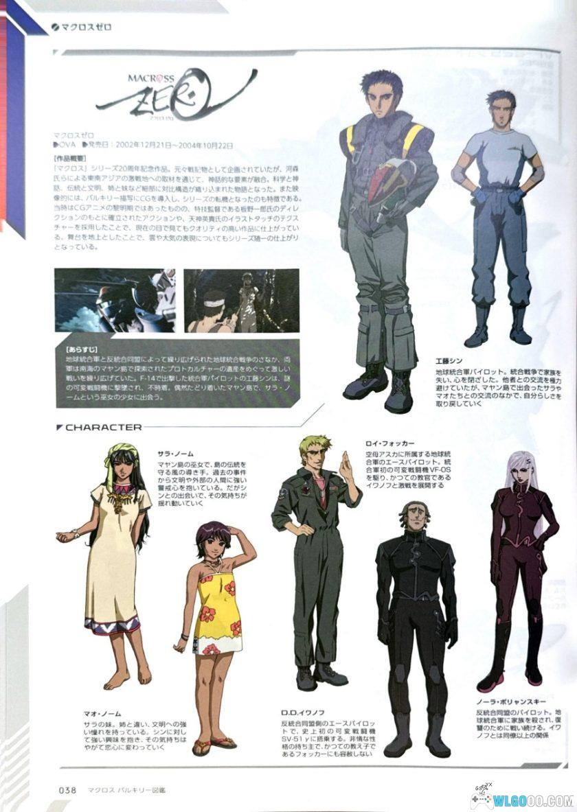 杂志：《超时空要塞 女武神图鉴》 机甲设定集PDF-图片11