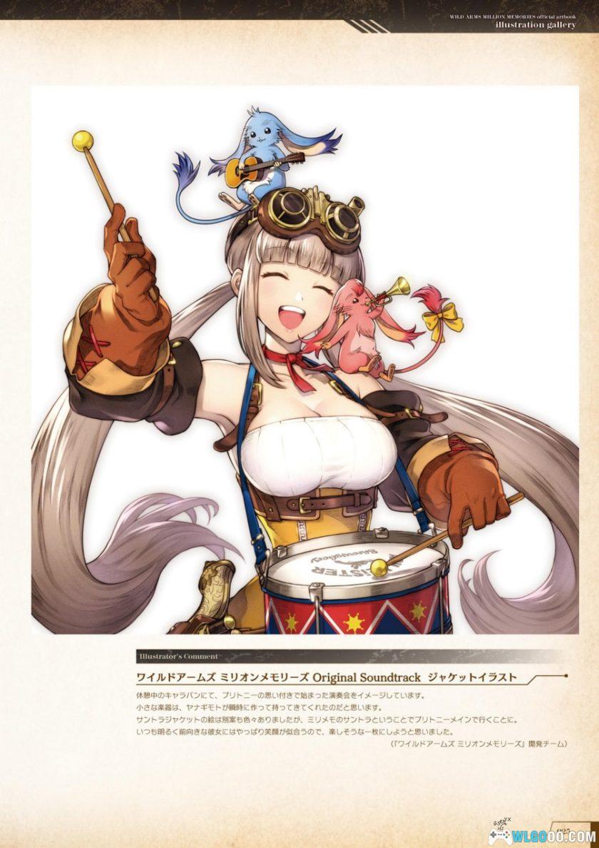 《荒野兵器 百万回忆》艺术设定集|Wild Arms Million Memories Official Art Book-图片6