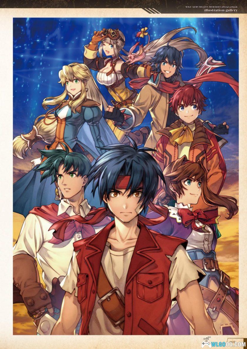 《荒野兵器 百万回忆》艺术设定集|Wild Arms Million Memories Official Art Book-图片3