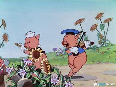 动画 大坏狼(1934)[中文字幕]｜1080P，三只小猪与小红帽-图片10