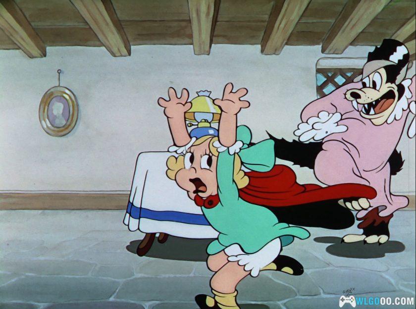 动画 大坏狼(1934)[中文字幕]｜1080P，三只小猪与小红帽-图片6