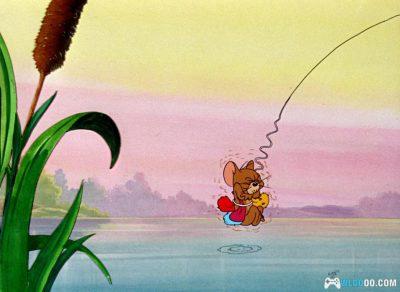 动画 猫钓鱼(1947) 1080P｜猫和老鼠，汤姆钓鱼记-图片12