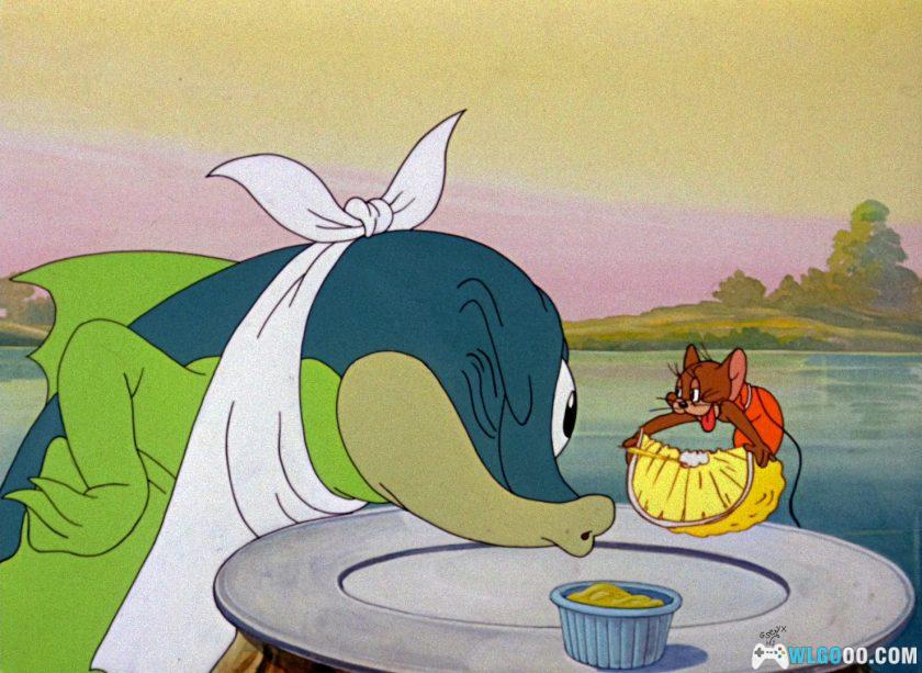动画 猫钓鱼(1947) 1080P｜猫和老鼠，汤姆钓鱼记-图片5