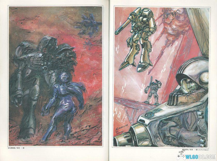 《超时空要塞Macross》 设定画集[3卷全]｜The Super Dimension Fortress-1 Macross -图片16