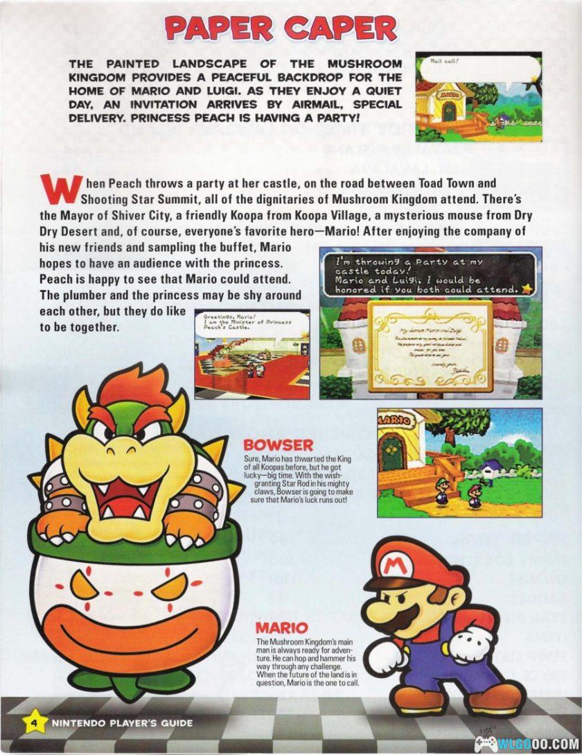 N64《纸片马里奥》任天堂官方攻略指南PDF-图片4