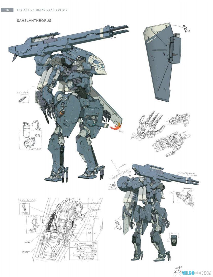 《合金装备5》美术设定画集，228页PDF｜幻痛+原爆点-图片18