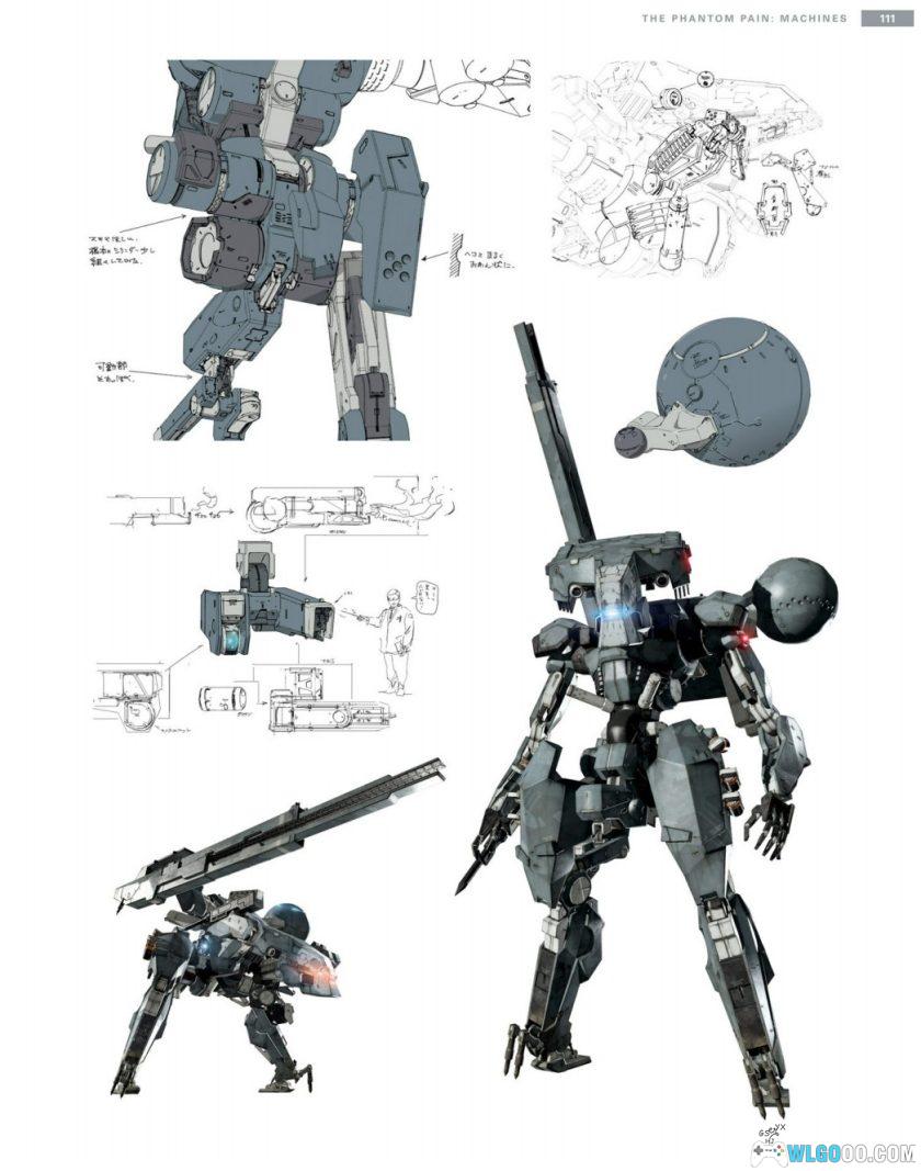 《合金装备5》美术设定画集，228页PDF｜幻痛+原爆点-图片22