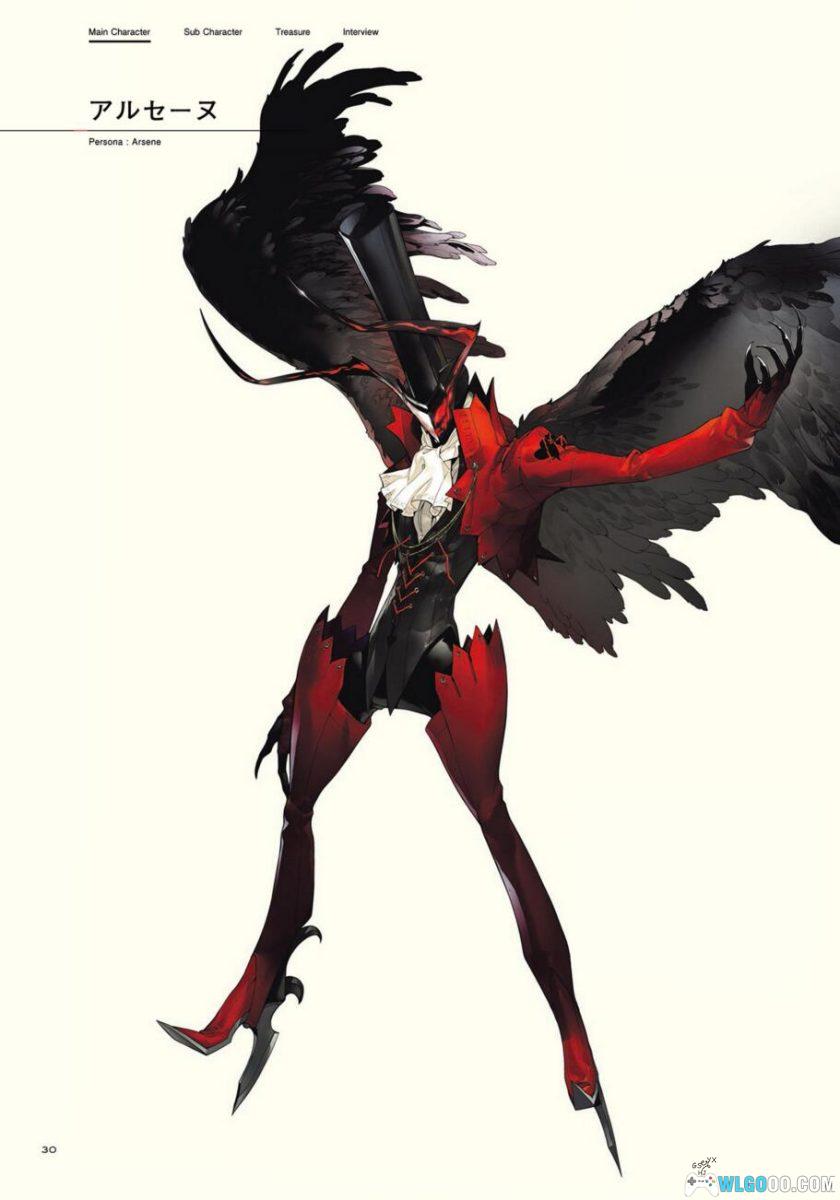 《女神异闻录 5》公式设定画集544页 PDF+JPG格式-图片10