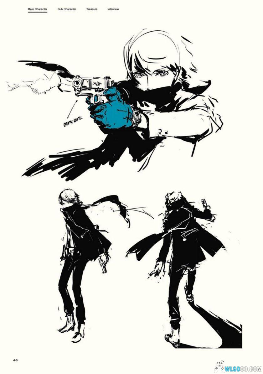 《女神异闻录 5》公式设定画集544页 PDF+JPG格式-图片11