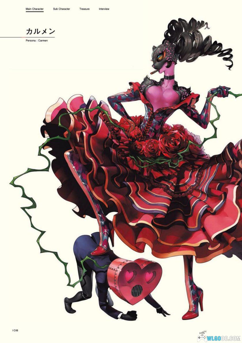 《女神异闻录 5》公式设定画集544页 PDF+JPG格式-图片16