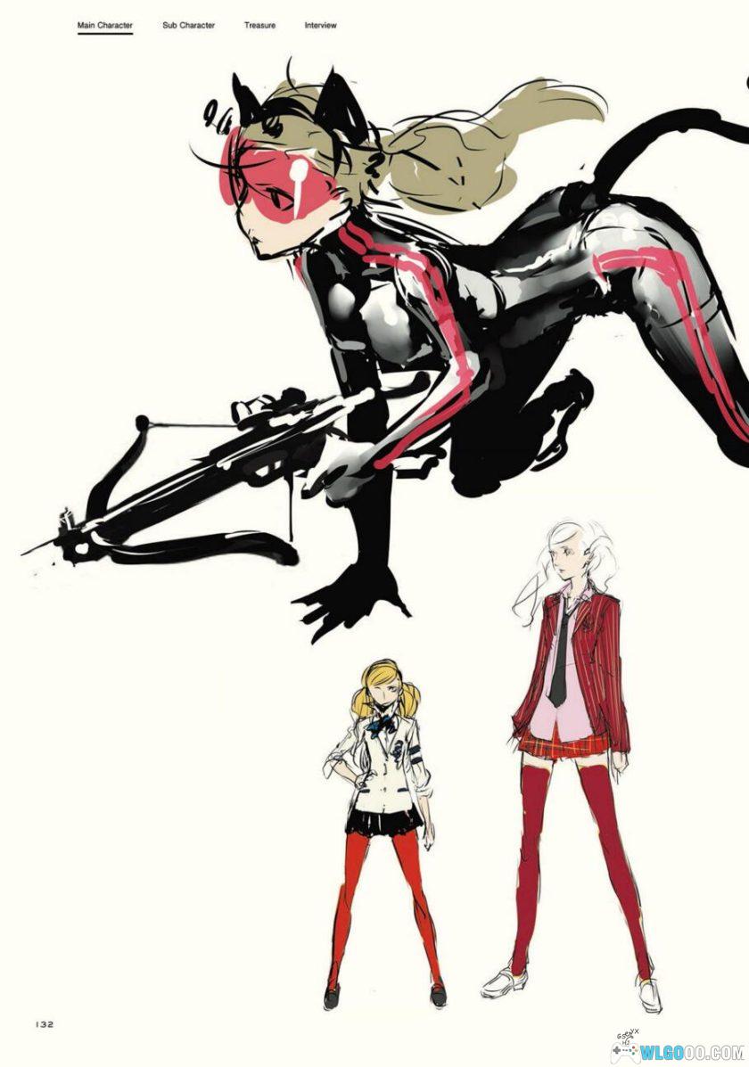 《女神异闻录 5》公式设定画集544页 PDF+JPG格式-图片17