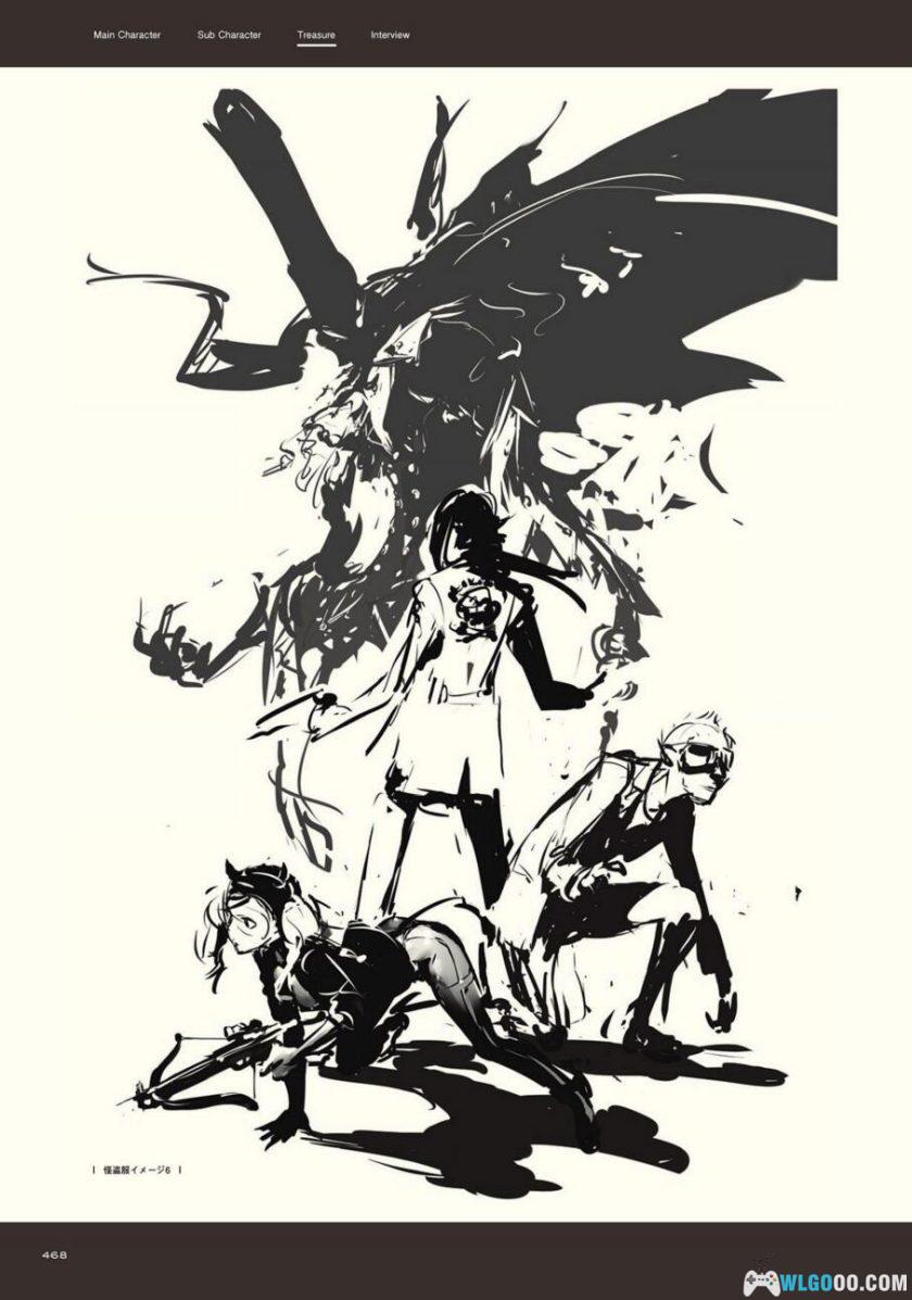 《女神异闻录 5》公式设定画集544页 PDF+JPG格式-图片32