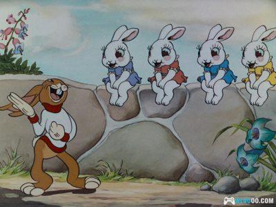 动画 乌龟和兔子(1935)[中文字幕]｜1080P修复 龟兔赛跑-图片11