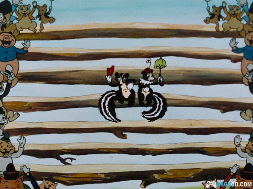 动画 乌龟和兔子(1935)[中文字幕]｜1080P修复 龟兔赛跑-图片2