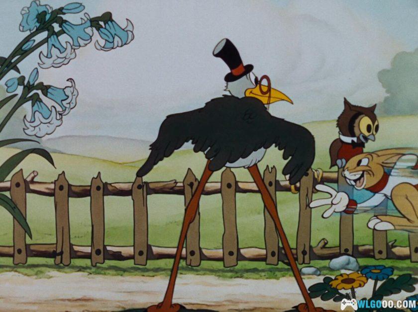 动画 乌龟和兔子(1935)[中文字幕]｜1080P修复 龟兔赛跑-图片4