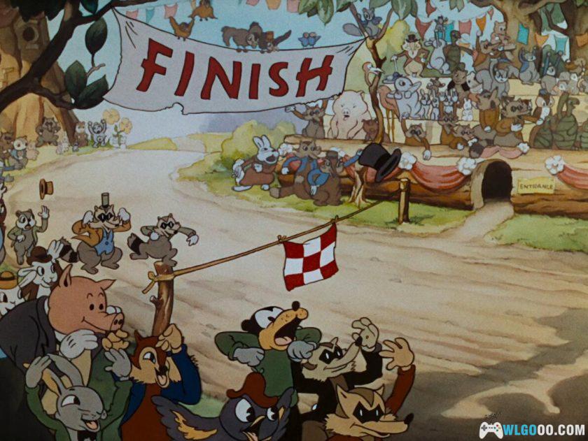 动画 乌龟和兔子(1935)[中文字幕]｜1080P修复 龟兔赛跑-图片6