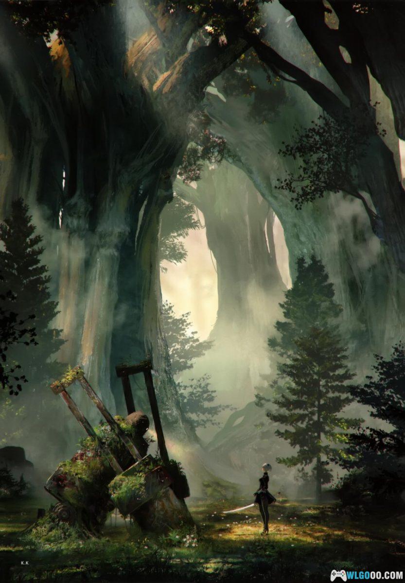 尼尔：机械纪元《废墟都市调查报告书》｜官方美术设定集-图片3