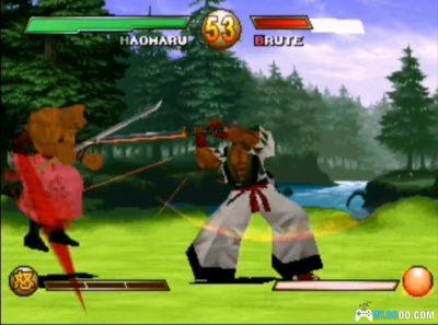 PS1侍魂新章：剑客异闻录 苏醒的苍红之刃[Hack][PSP+3DS]－出招必杀简化-图片5