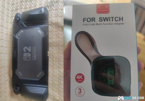 NS2两个配件,主打携带保护与视频输出
