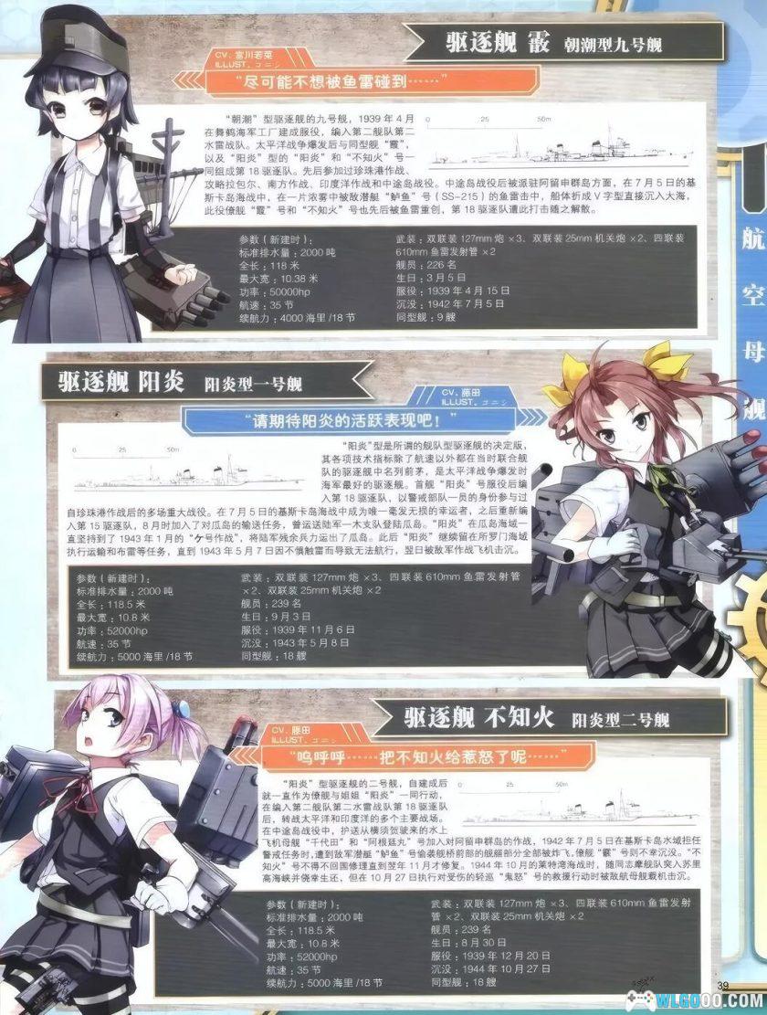 《舰队收藏Collection》公式战记&舰娘型录[中文]｜设定集180页-图片13