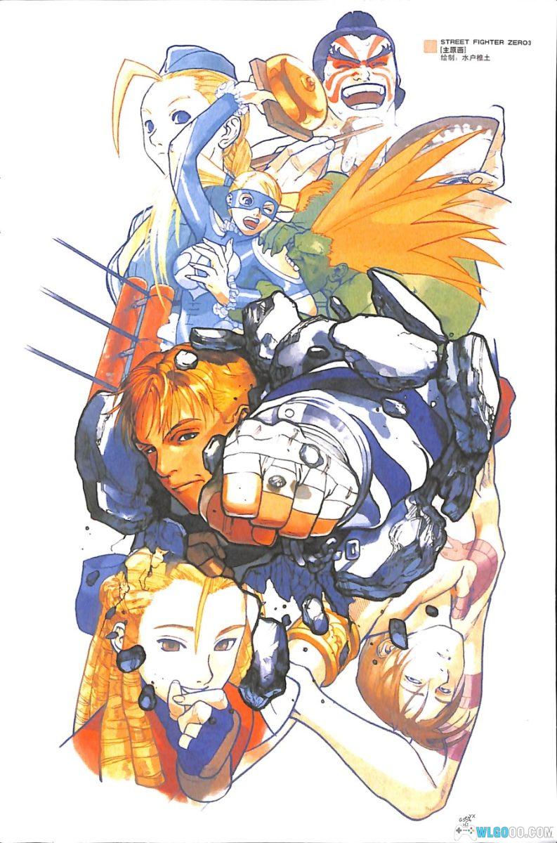 街霸15周年珍藏画册｜游戏人赠刊，官方原画-图片4