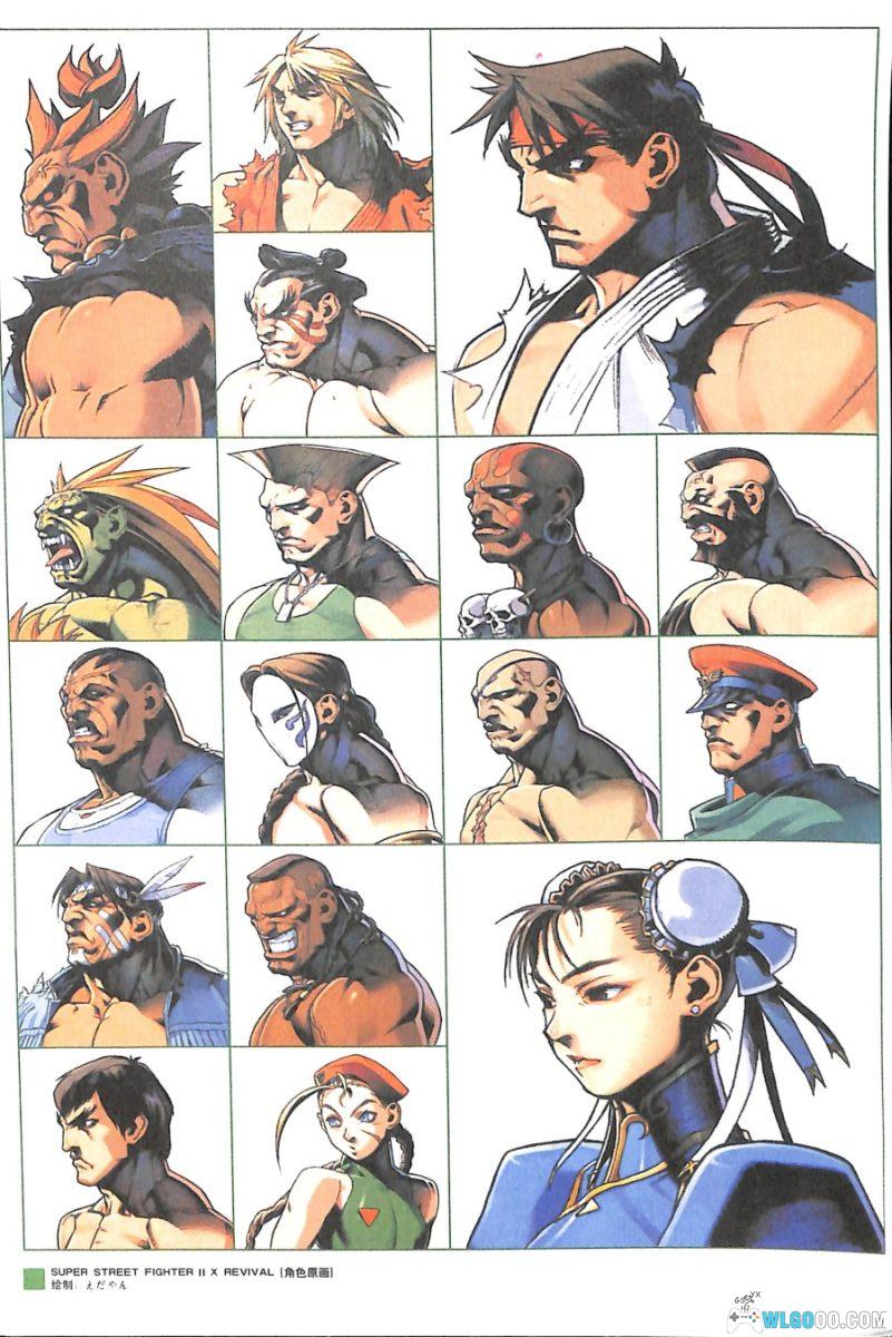 街霸15周年珍藏画册｜游戏人赠刊，官方原画-图片11