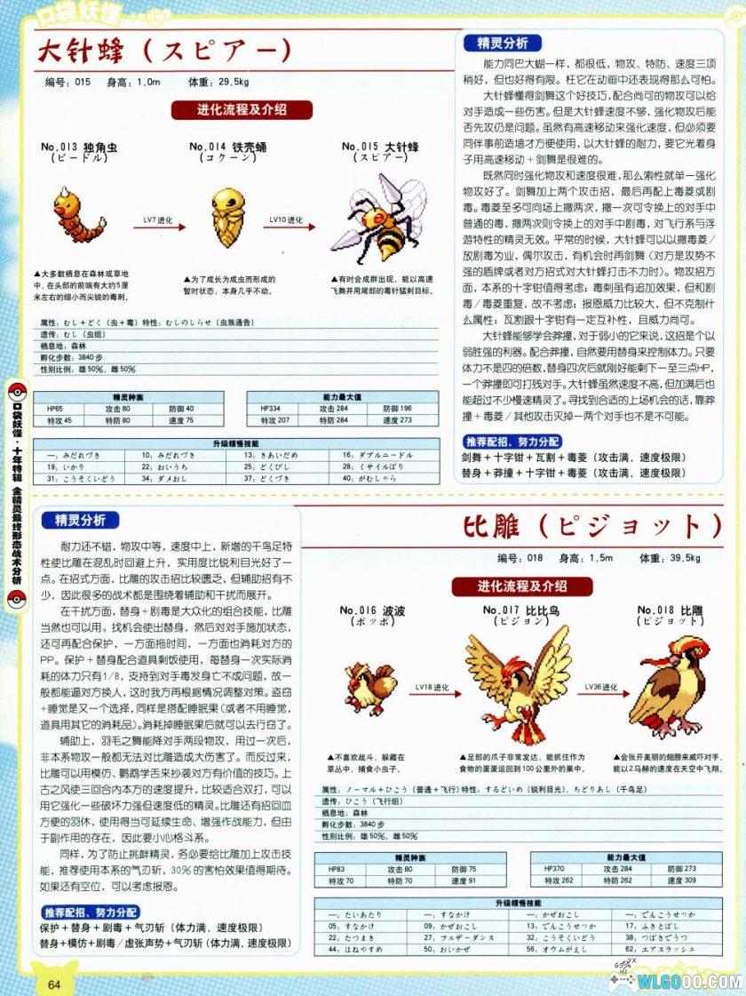 《口袋妖怪》10TH 十年特辑[中文]｜227页 含进化图鉴-图片24