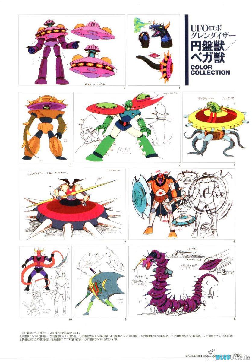 《魔神系列》 40周年纪念公式图录｜狂机乱武 设定集-图片7