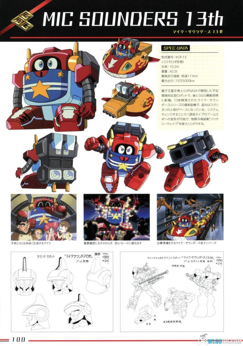 《勇者王》25周年 公式设定资料集-368页-图片18