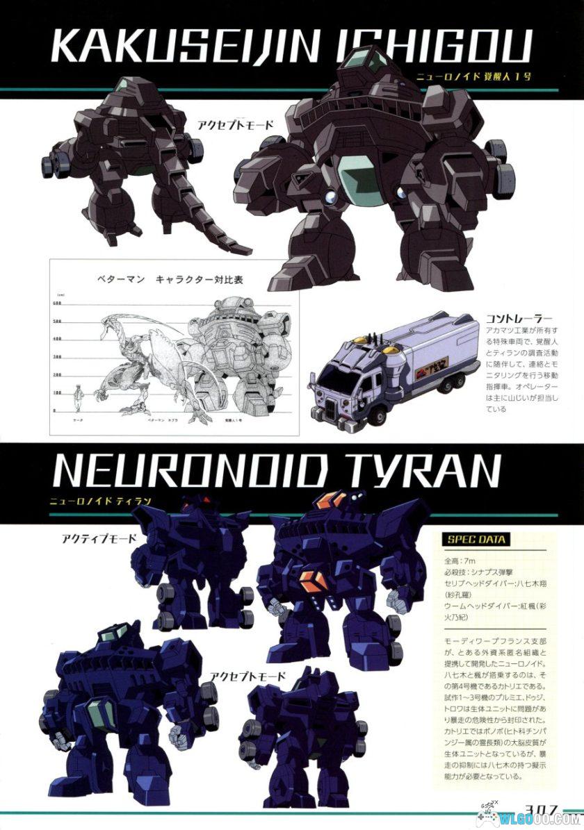 《勇者王》25周年 公式设定资料集-368页-图片26