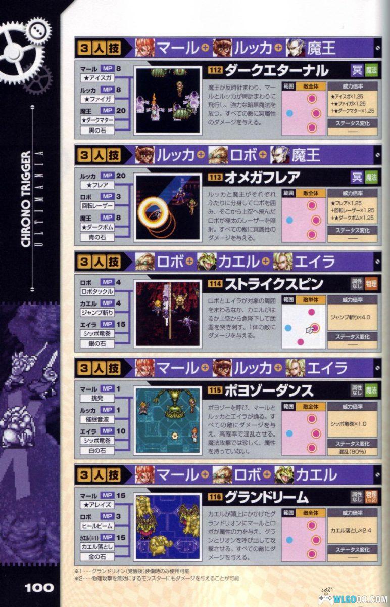 超时空之轮 终极攻略｜610页官方指南 Chrono Trigger Ultimania-图片8